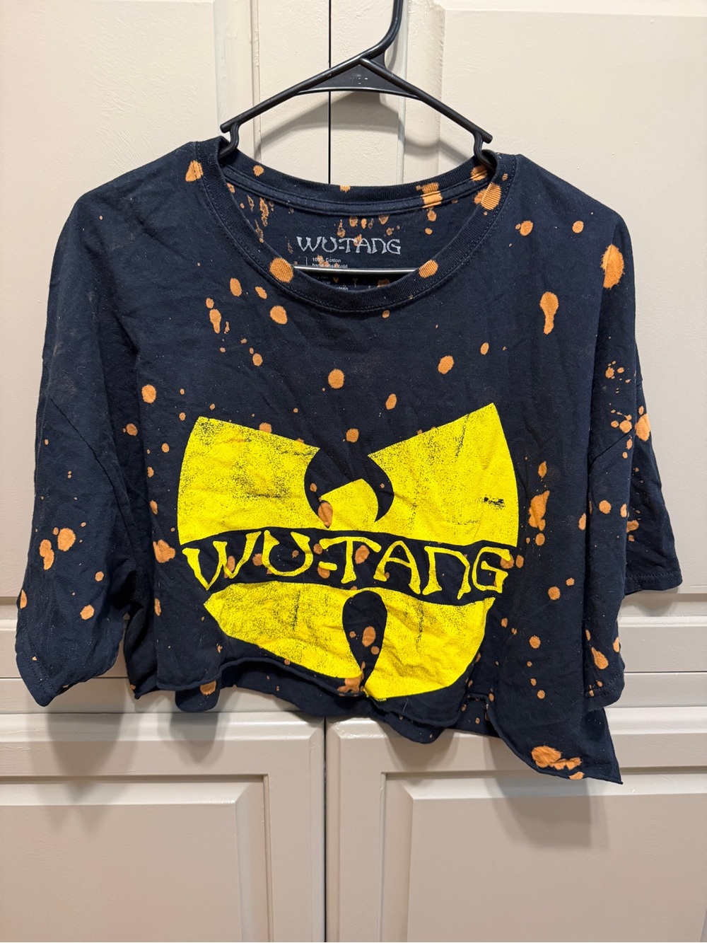 Wu-Tang Clan Cropped Vintage Style Tee